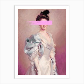 Portrait Of A Lady Art Print