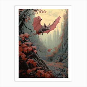 Greater Horseshoe Bat 3 Art Print
