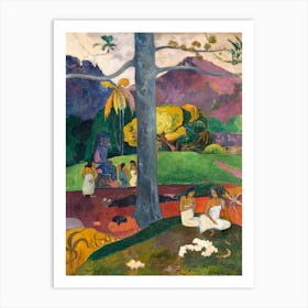 Mata Mua (Once Upon A Time) (1892, Paul Gauguin Art Print
