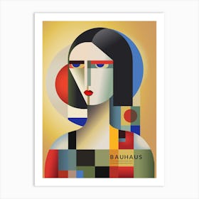 BAUHAUS WOMAN 1 Art Print