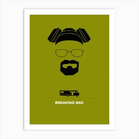 Breaking Bad Minimalist Film Art Print