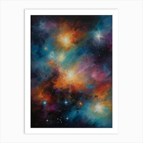 Nebula Art Print