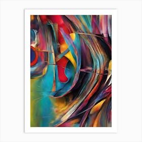 Abstract Painting 26 Art Print