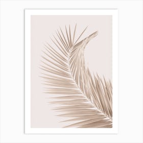 Neutral Palm Art Print