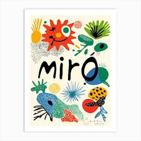 Mirò No 1 Art Print