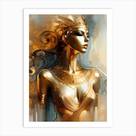 Cleopatra Portrait Artwork 184 Art Print