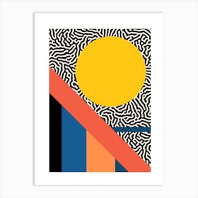 Sun Over Art Print