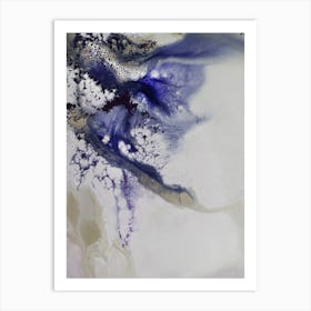 Indigo Rhapsody 2 Art Print