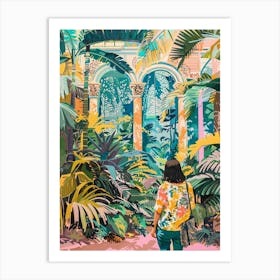 In The Garden Vizcaya Museum And Gardens Usa 4 Art Print