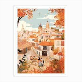 Cadiz Spain 4 Illustration Art Print