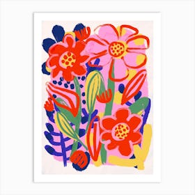 Summer Flowers No 2 Art Print