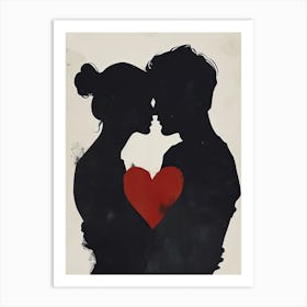 Love At First 3, Valentine's Day Art Print