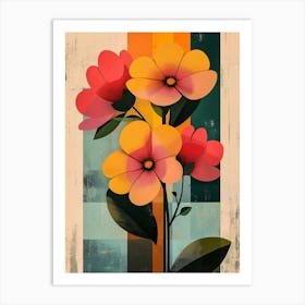 Flowers Canvas Print 1 Art Print