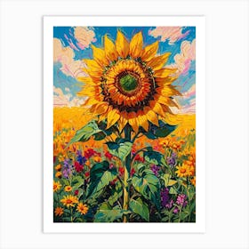 Sunflower 2 Art Print