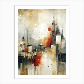 Captivating Abstract Art II Art Print