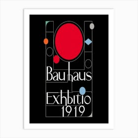 Bauhaus Exhibition 13 Poster