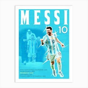 Lionel Messi 1 Art Print