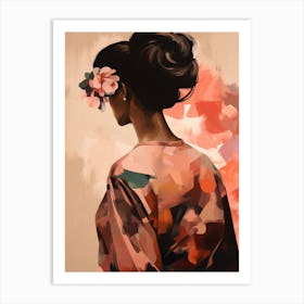 Asian Woman 9 Art Print