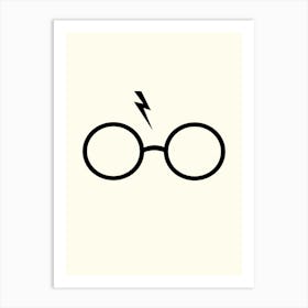 Harry Potter Glasses Art Print
