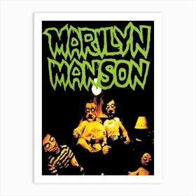 Marilyn Manson 5 Art Print