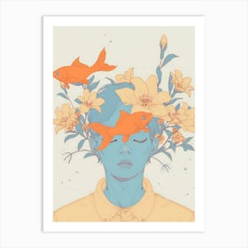 Goldfish 6 Art Print