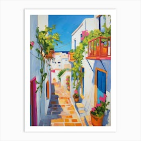 Hammamet Tunisia 1 Fauvist Painting Art Print