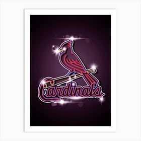 St Louis Cardinals Logo Art Print