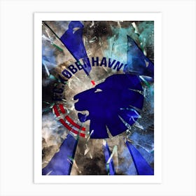 Fc Copenhagen Art Print