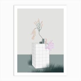 Vase Of Flowers Art Print