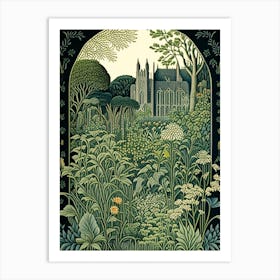 Tresco Abbey Gardens, 1, United Kingdom Vintage Botanical Art Print