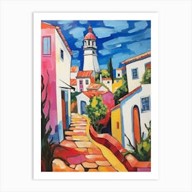 Faro Portugal 1 Fauvist Painting Art Print