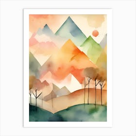 Calm Place 3 Art Print