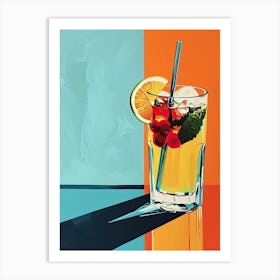 The Mid Century Cocktail Exploration Art Print