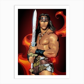 Conan The Barbarian Art Print