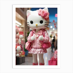 Hello Kitty 6 Art Print