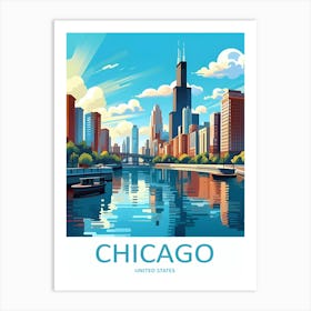 Chicago Travel 1 Art Print