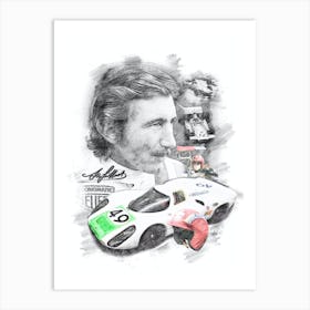 Jo Siffert Art Print