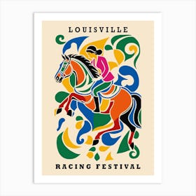 Louisville Racing Festival Art Print