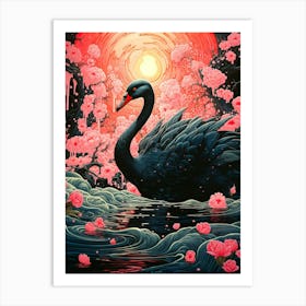 Black Swan 2 Art Print