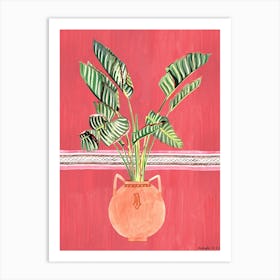 Moroccan Plant Art Print