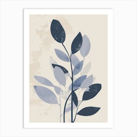 Abstract Leaves 39 Art Print