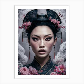 Asian Beauty 10 Art Print