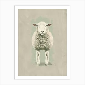 Sheep Canvas Print 3 Art Print