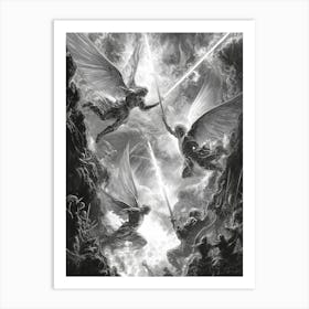 Angels Of The Night Art Print