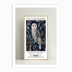 william morris owl 1 Art Print