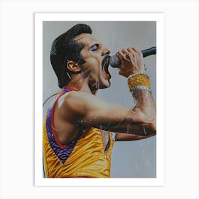 Freddie Mercury Art Print