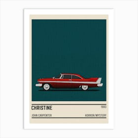 Christine Car Movie Art Print