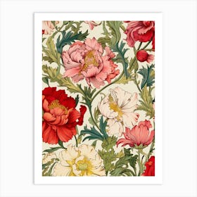 Peonies 105 Art Print