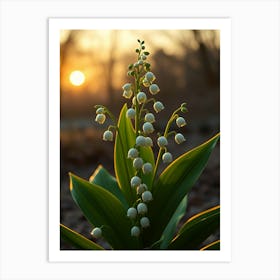 Lily Of The Valley 22 Art Print