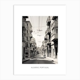 Poster Of Athens, Greece, Photography In Black And White 3 Art Print